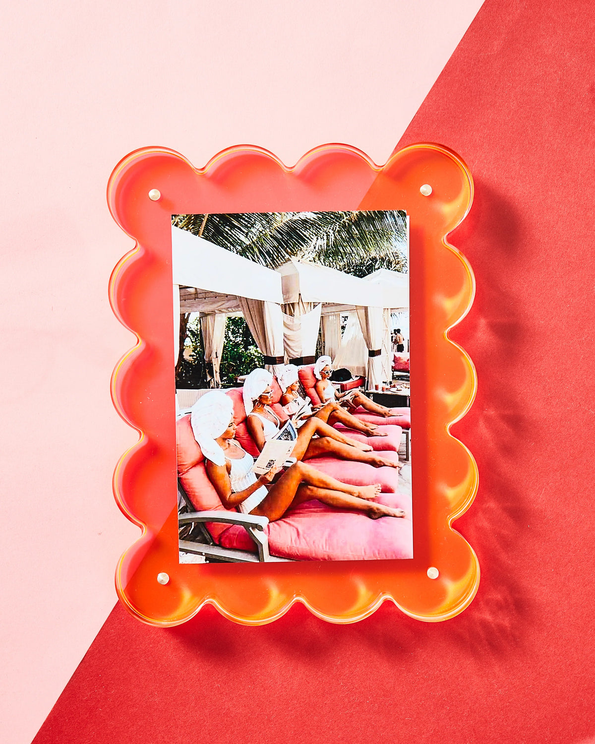 Everyday Acrylic Picture Frame - Neon Pink Kidswear