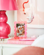 Acrylic Picture Frame - Neon Pink stylish kids outfit collection