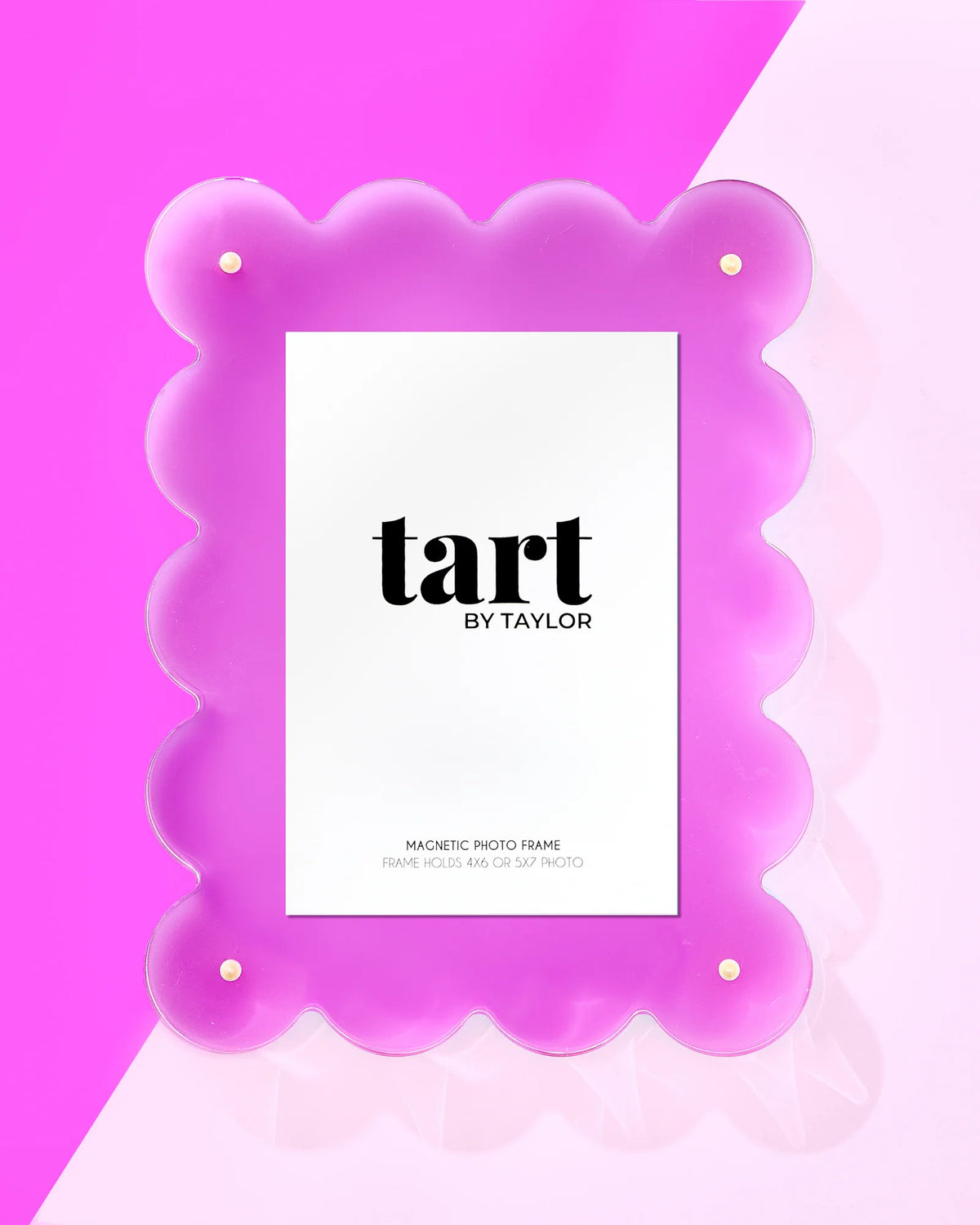 Everyday Acrylic Picture Frame - Fuschia Kidswear