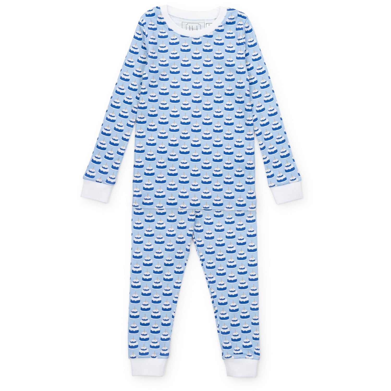 Grayson Boys' Pajama Pant Set Birthday Cake Blue