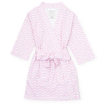 Everyday Gwen Girls' Spa Wrap Pretty Pink Bows Kidswear