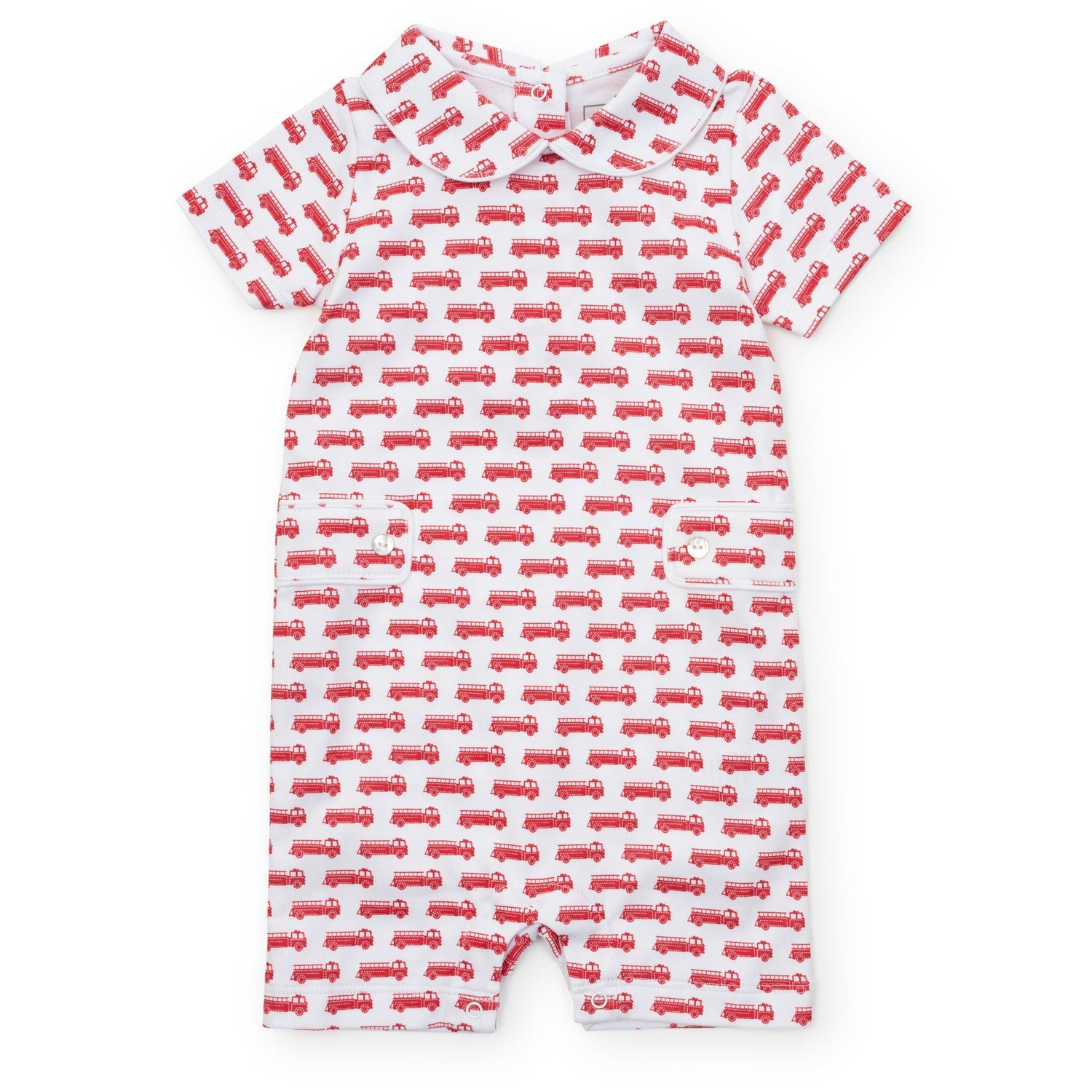 Henry Boys' Shortall - Fire Truck Red