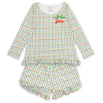 Kathryn Women's Pajama Short Set - Tree Topper Bows soft cotton kids fashion wear
