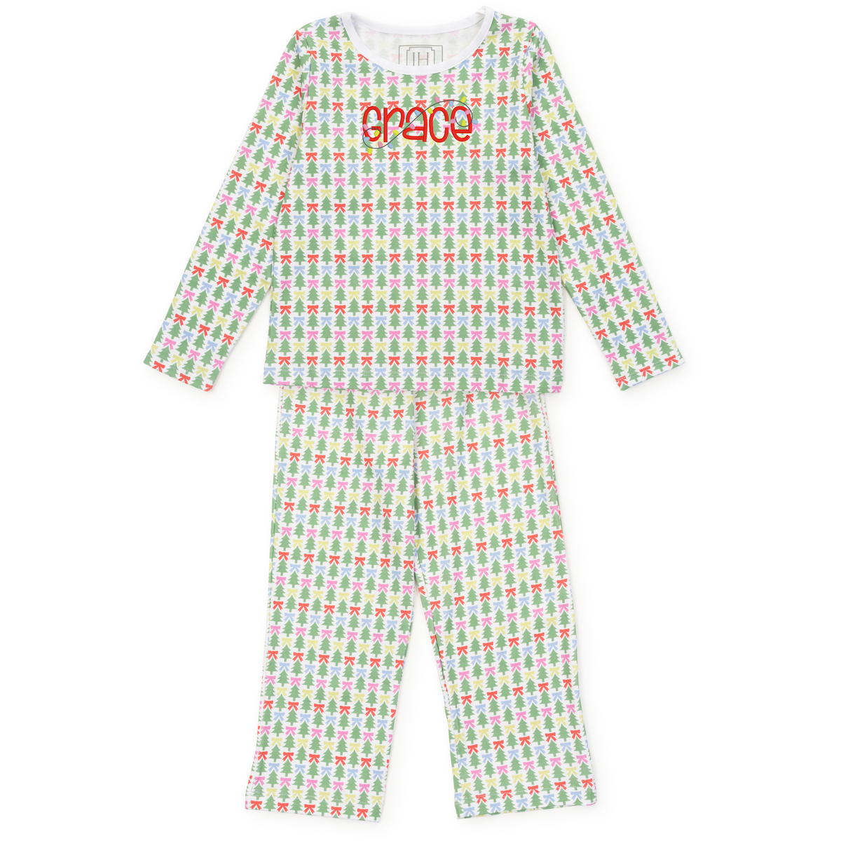 Millie Girls' Pant Set - Tree Topper Bows outfit perfect for everyday wear