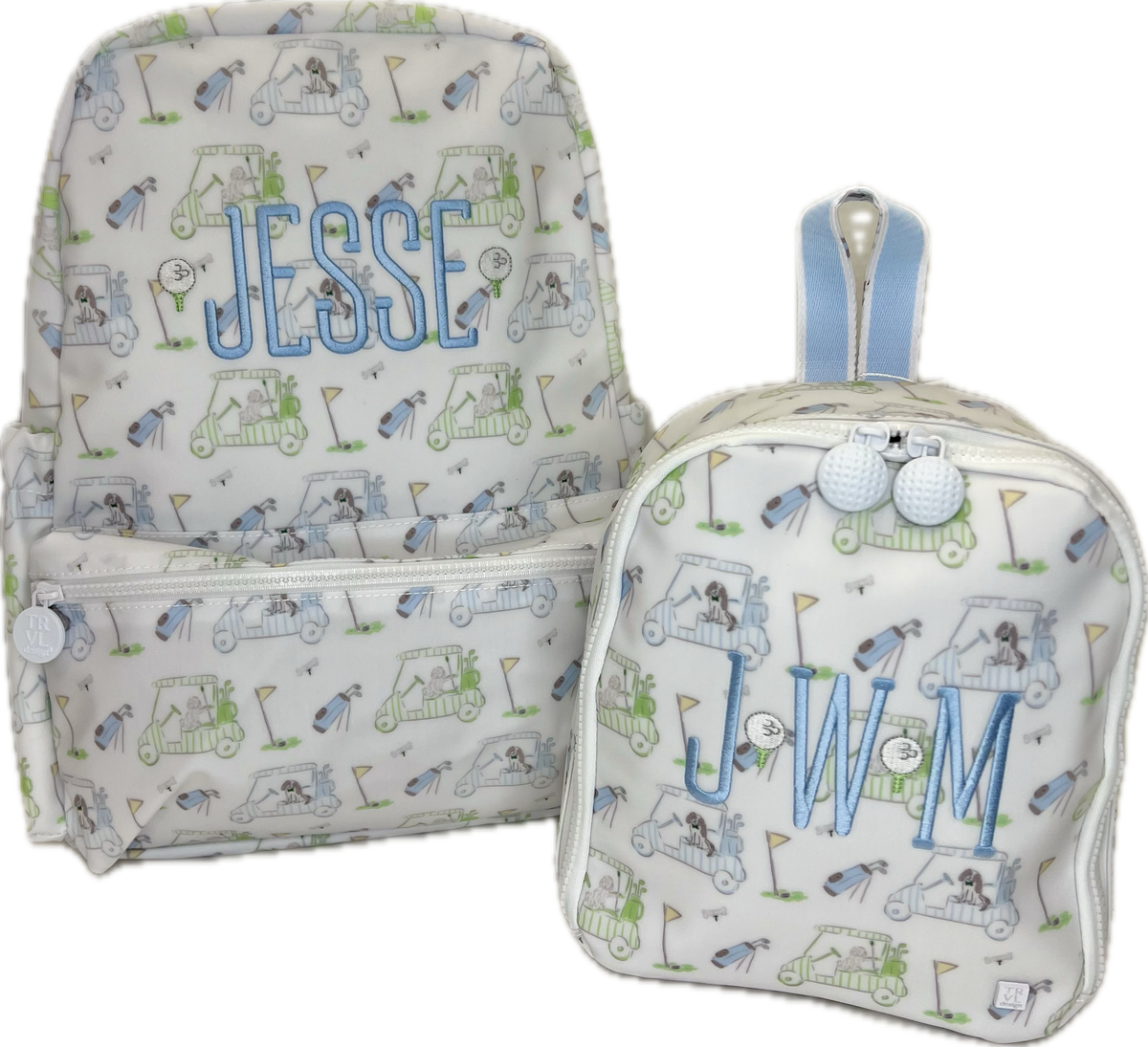 Everyday Bring It Lunch Bag Putt Putt Blue by TRVL Design Children’s Wear