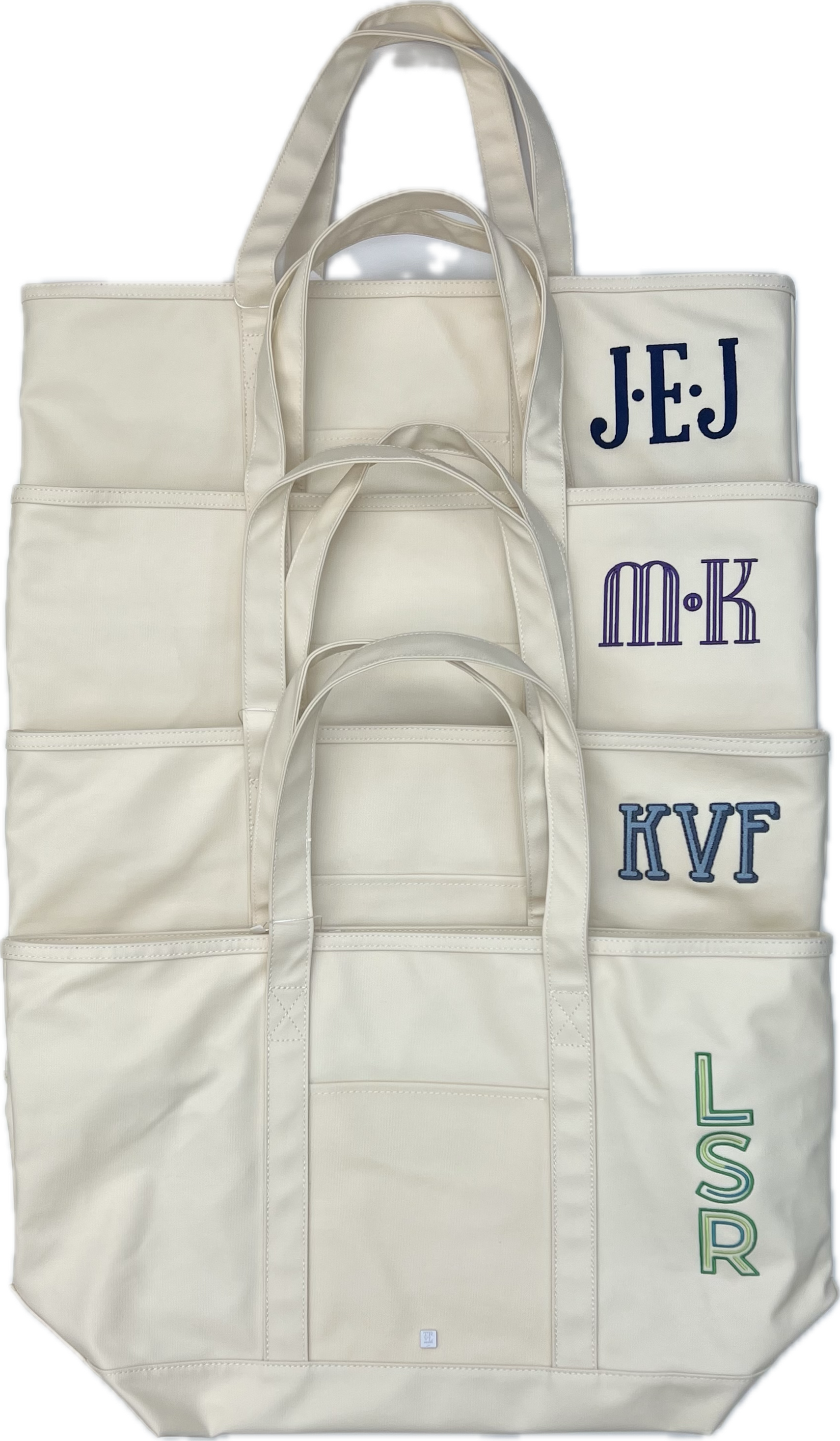 Maxi Tote Coated Canvas Natural by TRVL Design designer outfit for kids