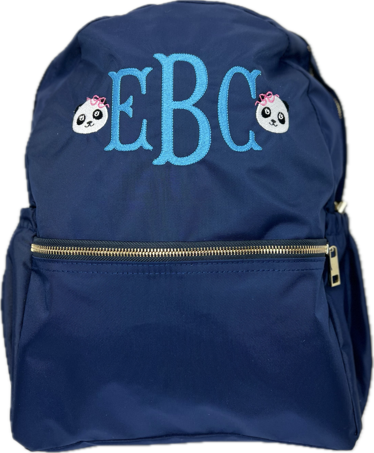 Medium Backpack with Pockets Navy Nylon by Mint Sweet Little Things outfit perfect for everyday wear