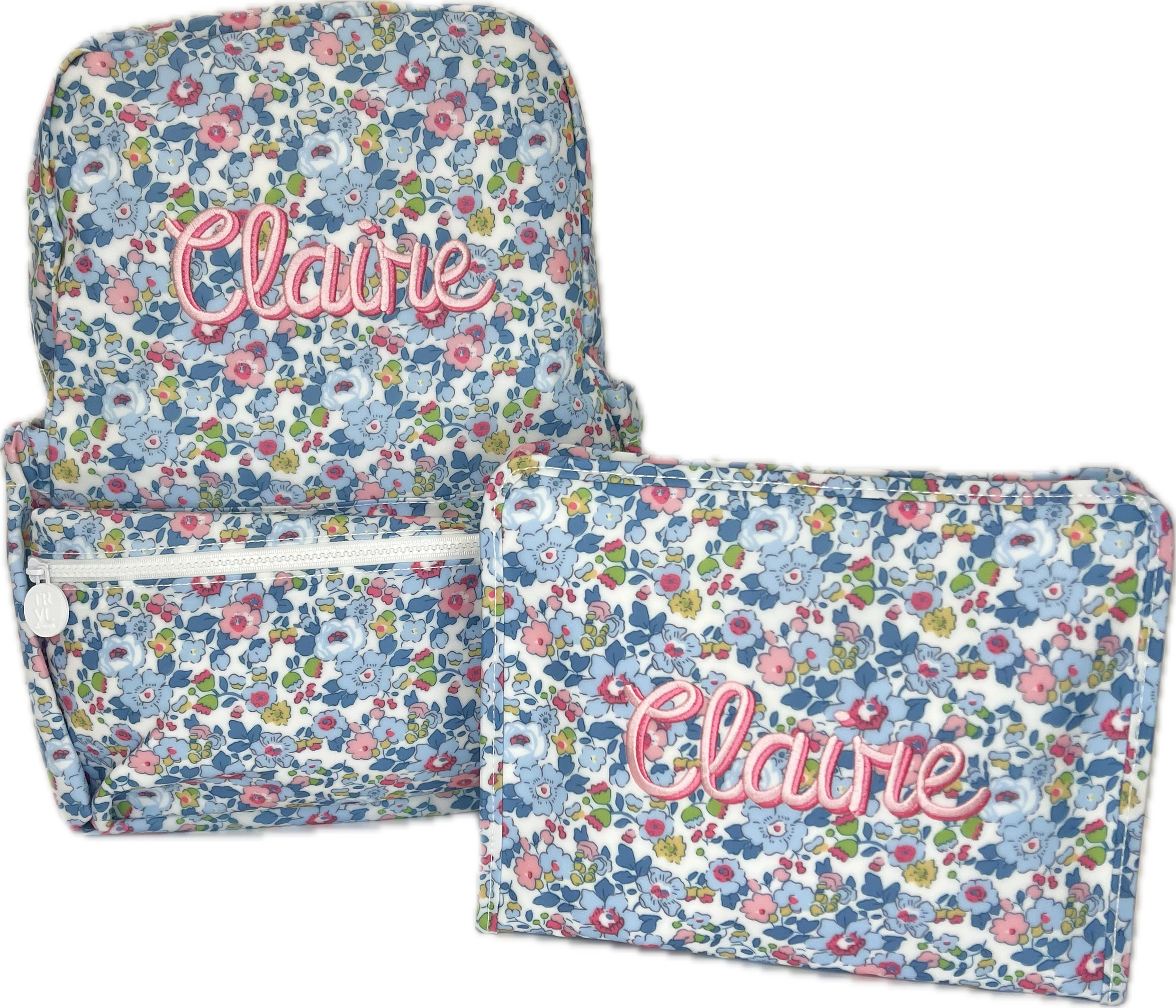 Roadie Large Zip Pouch Bridgehampton Floral by TRVL Design