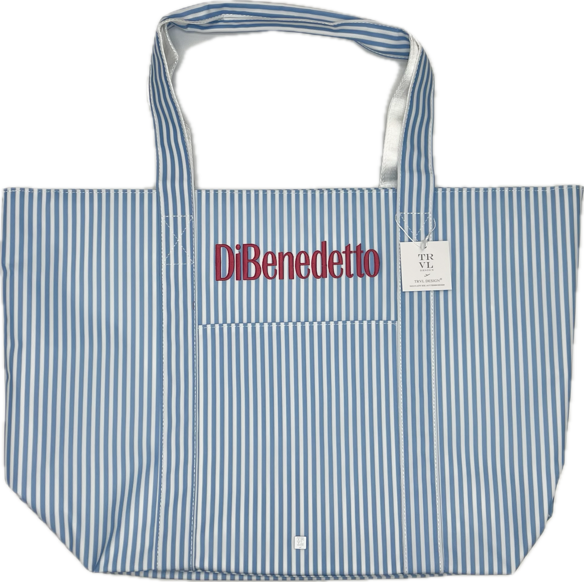 Jumbo Tote XL Pimlico Stripe Chambray by TRVL Design | Lila & Hayes Jumbo Tote XL Pimlico Stripe Chambray by TRVL Design | Lila & Hayes