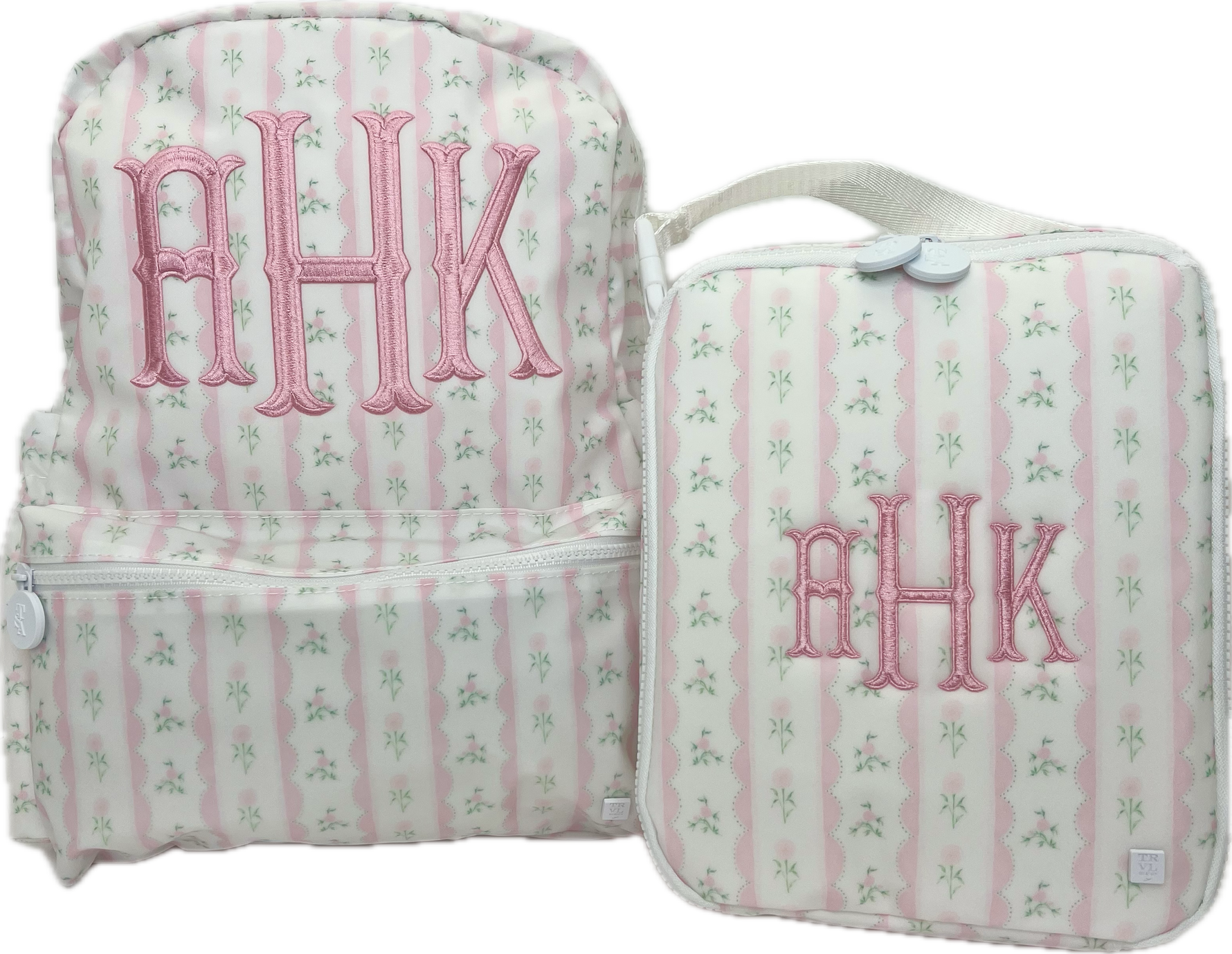 Backpacker Ribbon Floral Pink by TRVL Design premium outfit for kids collection