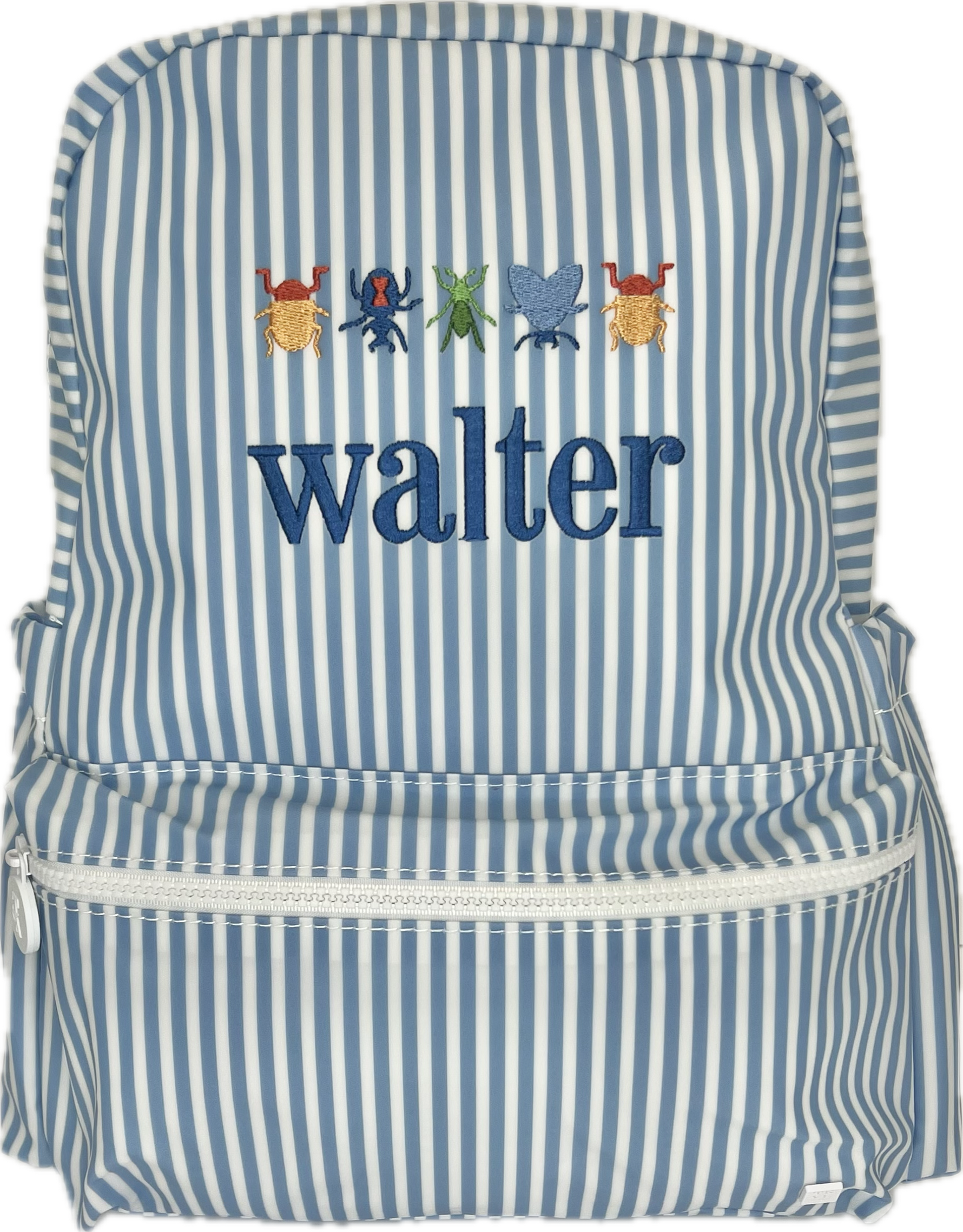 Backpacker Pimlico Stripe Chambray by TRVL Design designer outfit for kids