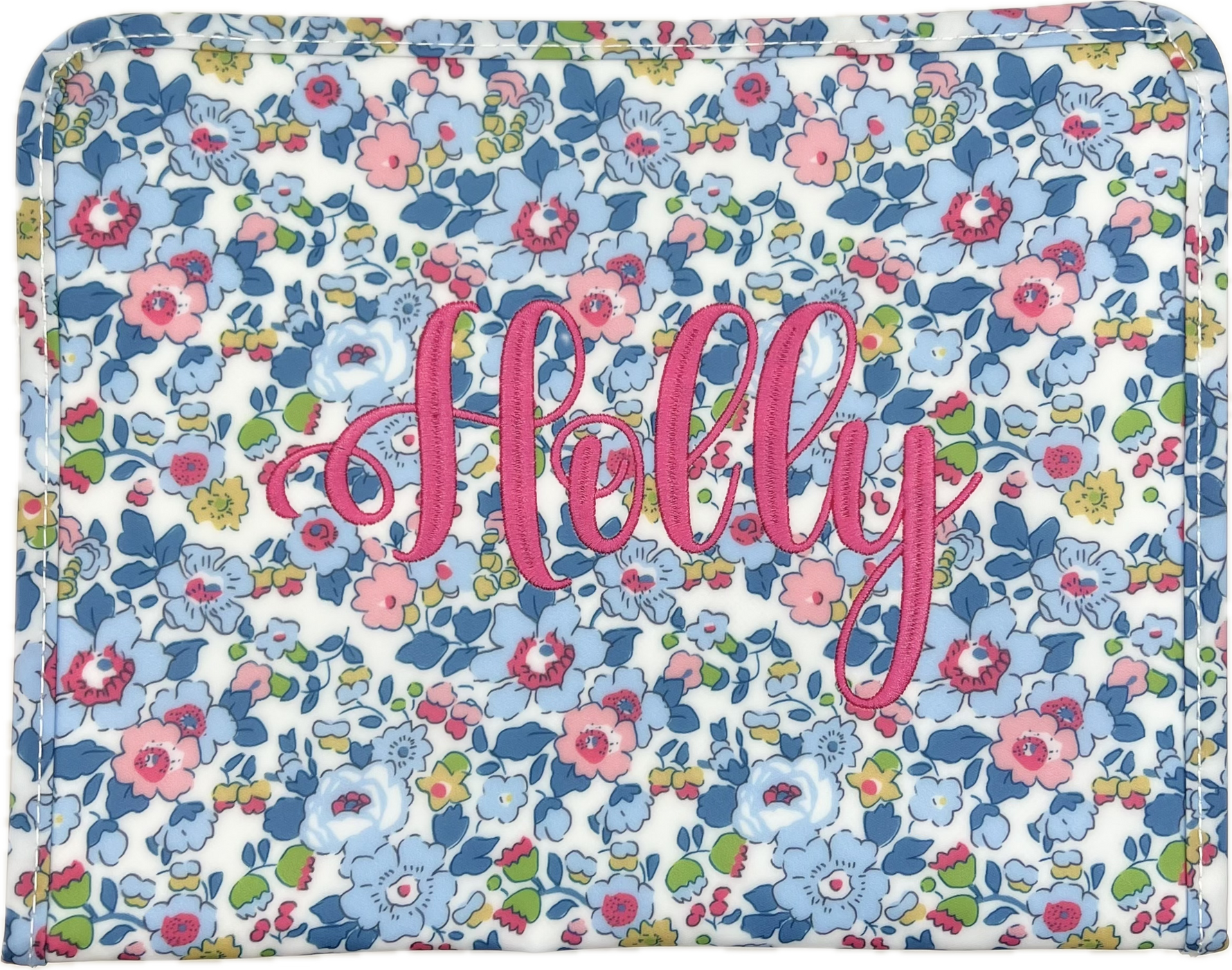 Roadie Large Zip Pouch Bridgehampton Floral by TRVL Design cotton outfit for girls and boys
