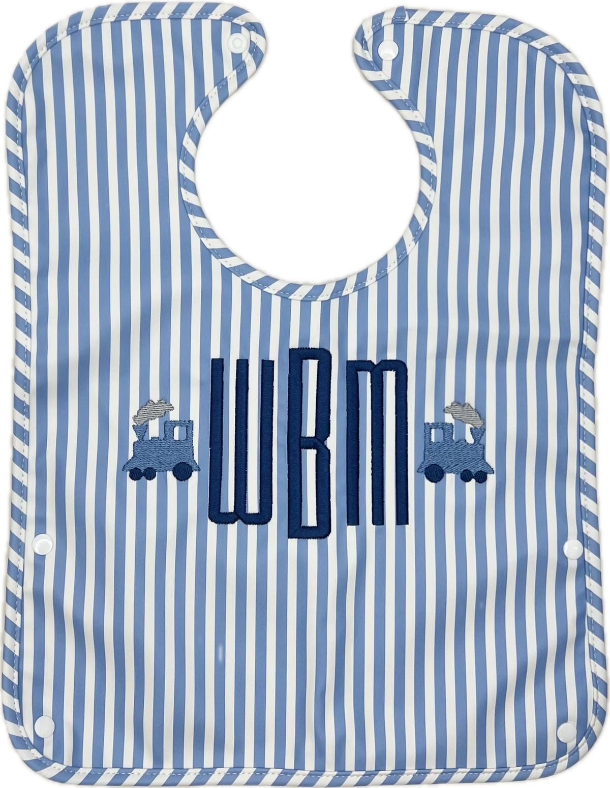 Best Bib Pimlico Stripe Chambray by TRVL Design soft cotton kids fashion wear