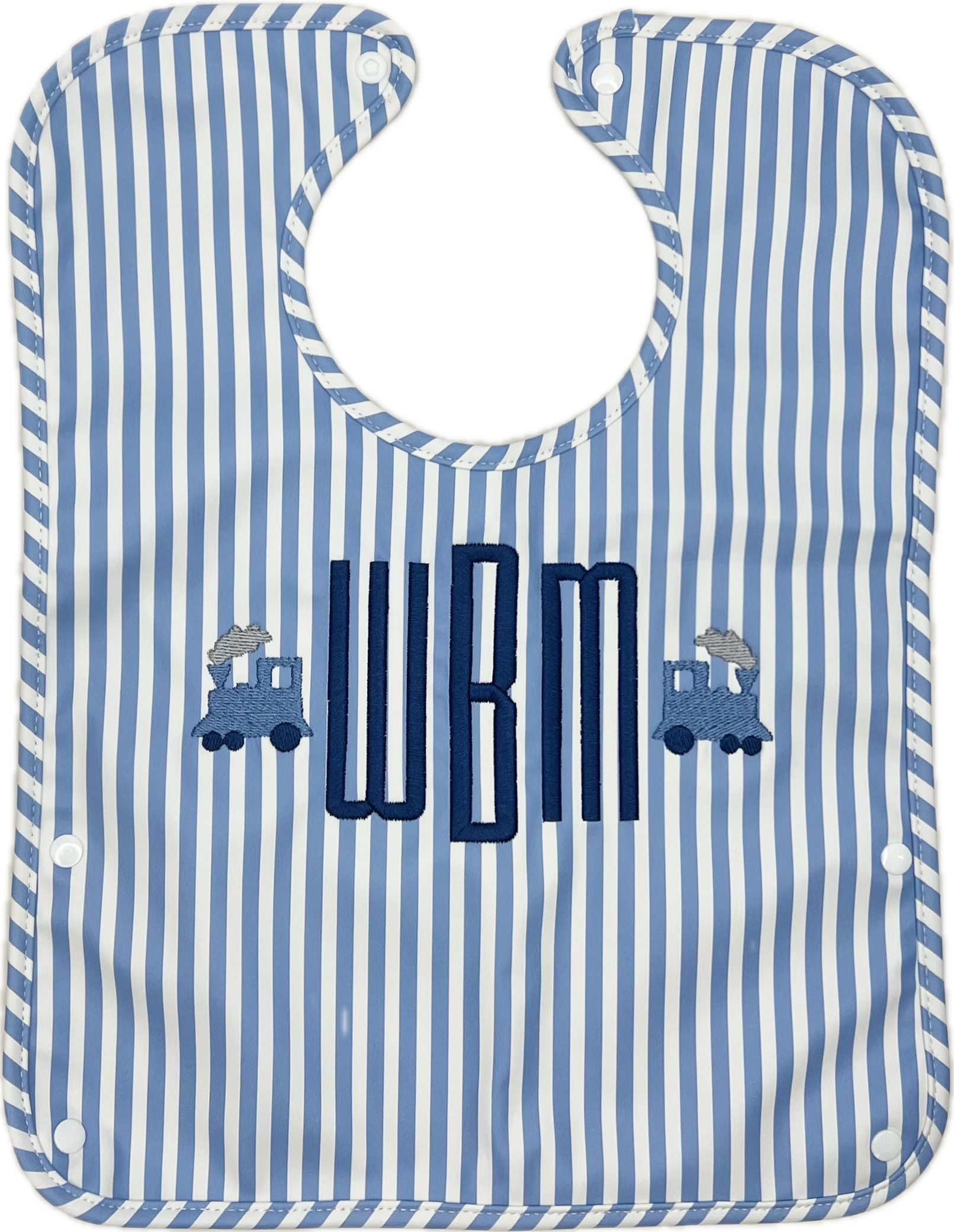 Best Bib Pimlico Stripe Chambray by TRVL Design soft cotton kids fashion wear