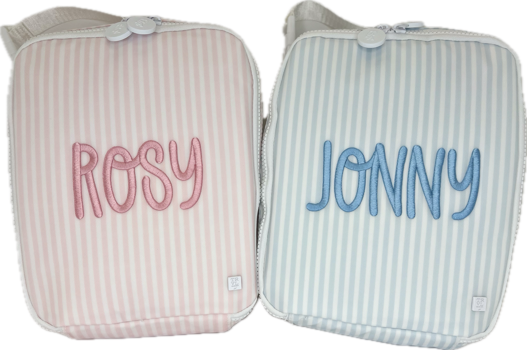 Buy Lunch Box Pimlico Stripe Light Blue by TRVL Design kids clothing online