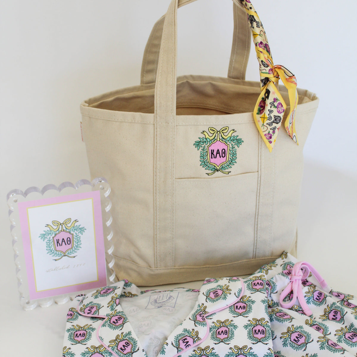 Everyday Laney Pajama Sorority Bundle Bag - Kappa Alpha Theta Kidswear