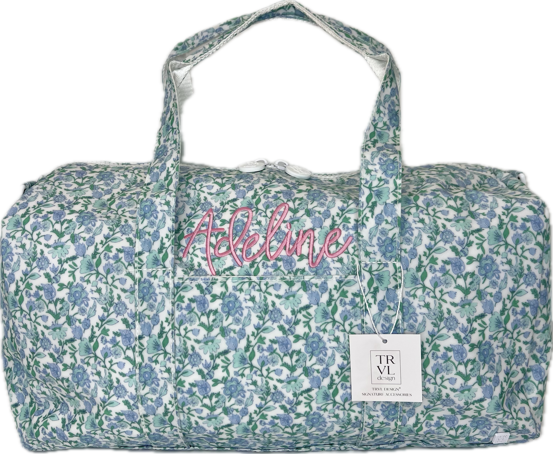 Buy Weekender Duffel Bag Hamptons Floral by TRVL Design kids clothing online