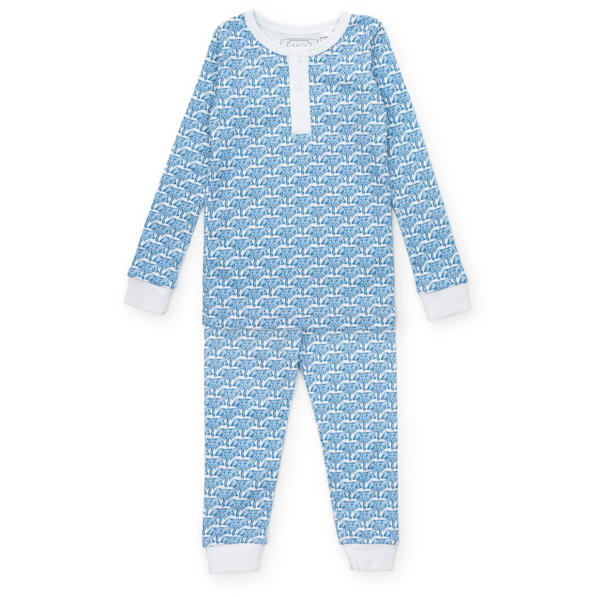 Everyday Jack Boys' Pajama Pant Set - African Elephants Blue Kidswear
