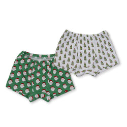 SALE James Boys' Pima Cotton Underwear Set - Hey Santa/Oh Christmas Tree