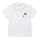 Everyday Uniform Jane Girls' Short Sleeve Polo Shirt White Kidswear