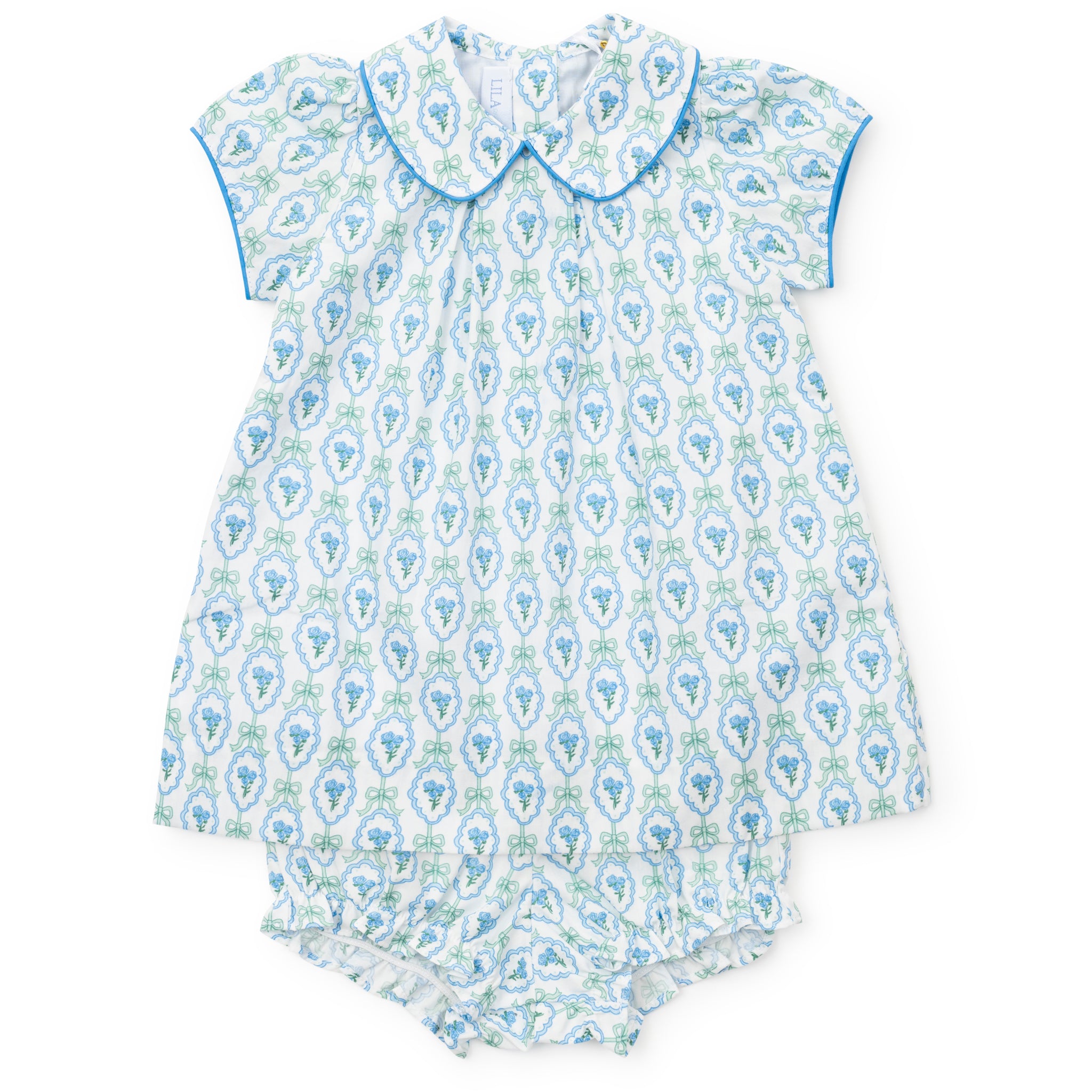 Kate Girls' Woven Dress - Hampton Blooms