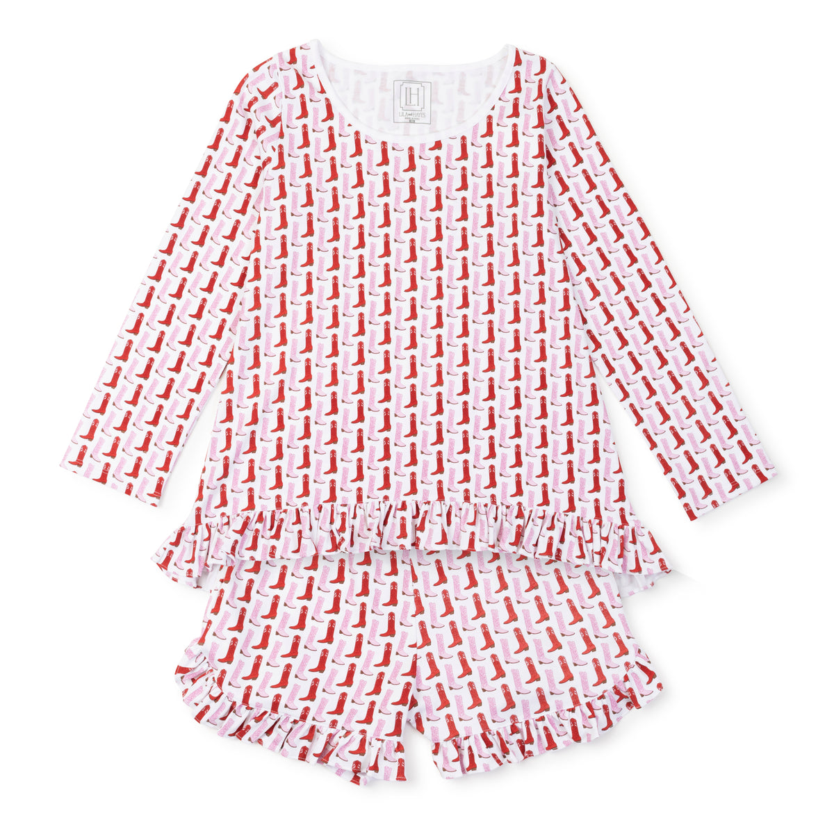 Everyday Kathryn Women's Pajama Short Set City Boots Kidswear