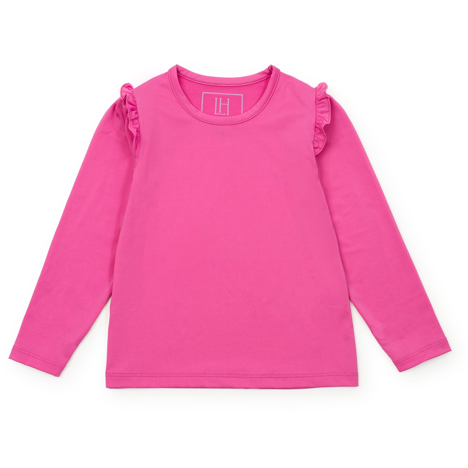 Mia Girls' Longsleeve Performance Top by LH Sport Hot Pink