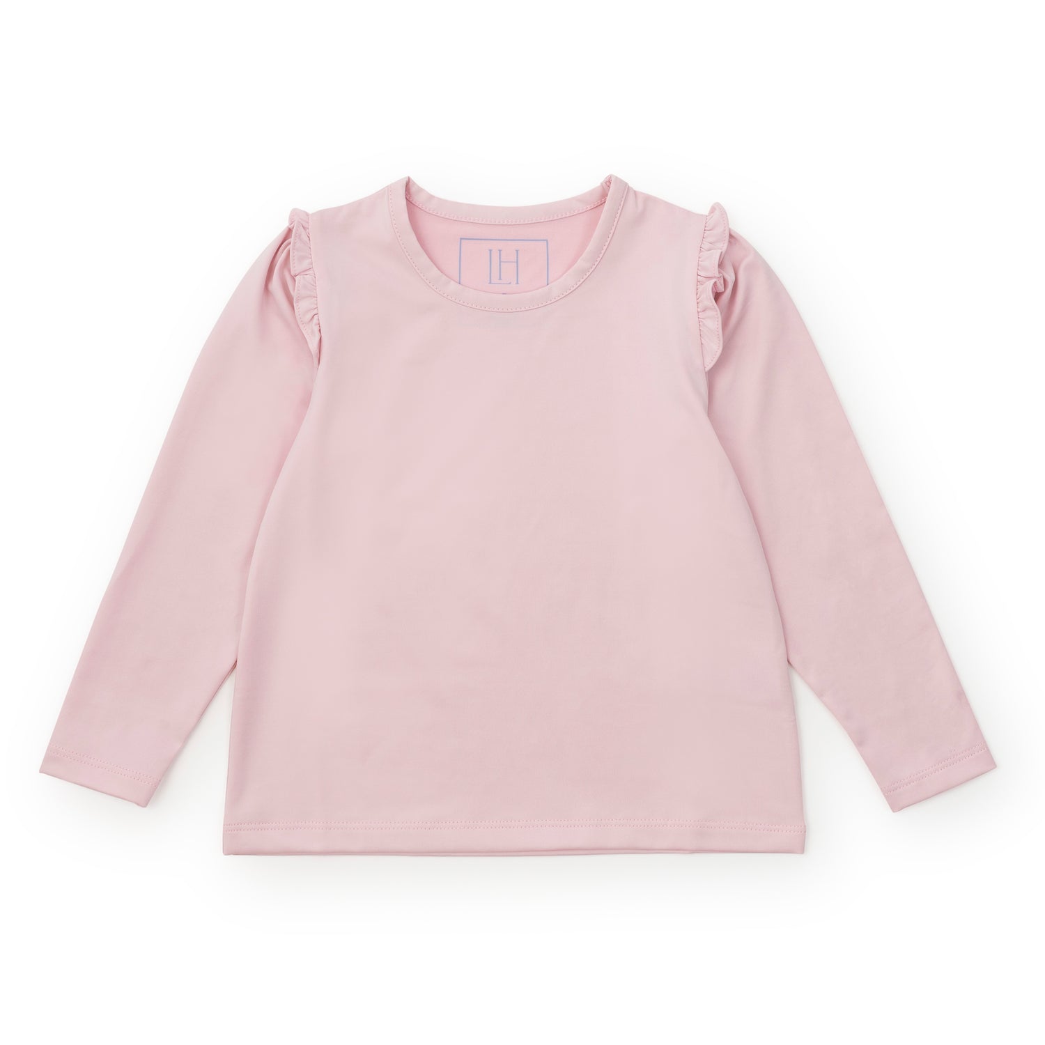 Mia Girls' Longsleeve Performance Top by LH Sport Light Pink