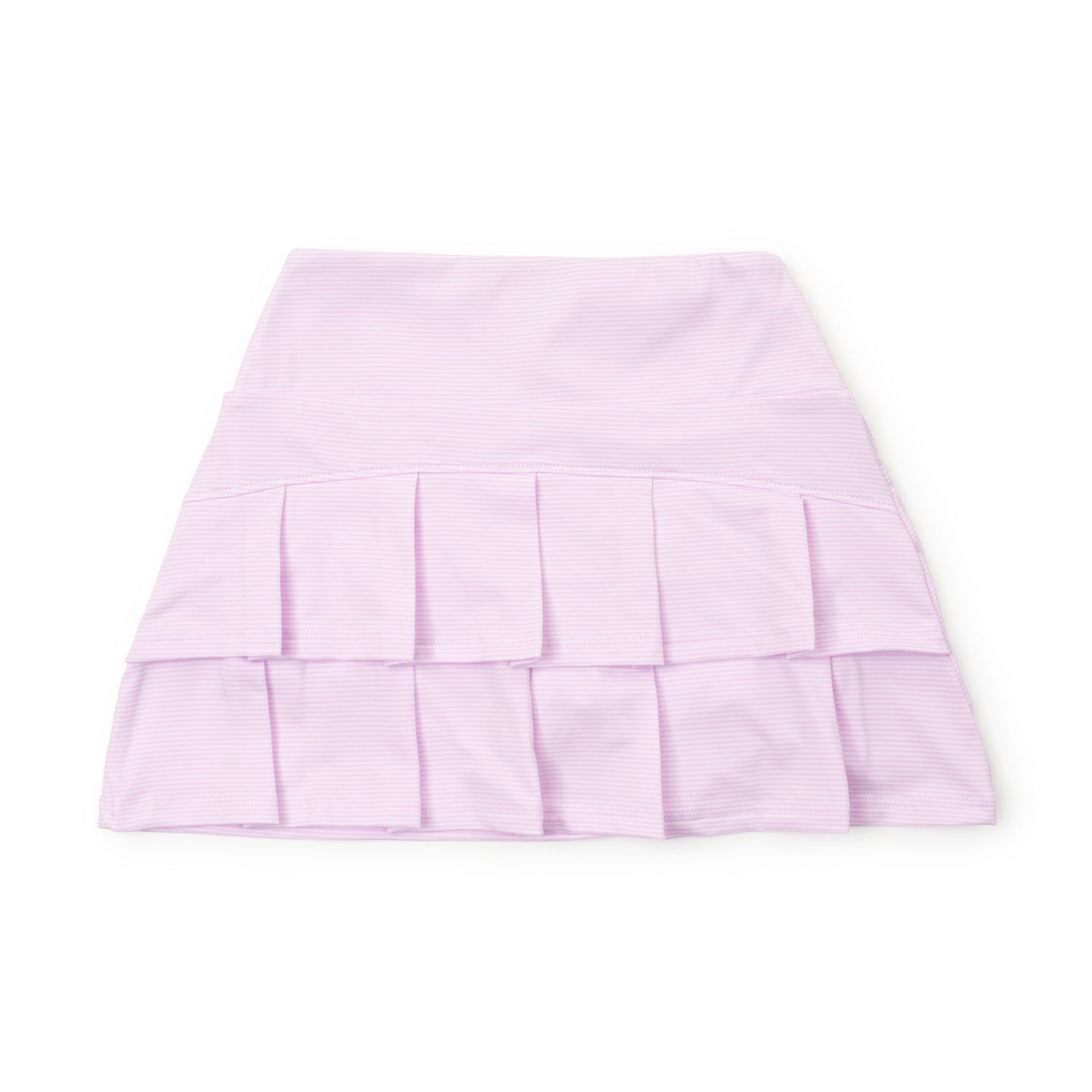 Margot Girls' Performance Skirt by LH Sport Pink Stripes