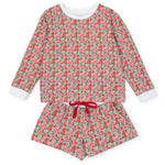 Everyday Stella Girls' Sweatshirt Short Set - Floral Noel Kidswear