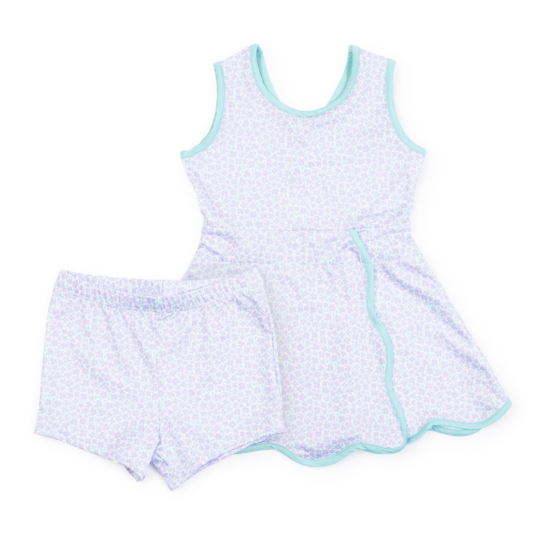 Everyday Taylor Girls' Performance Dress by LH Sport - Petal Party Lavender Children’s Wear