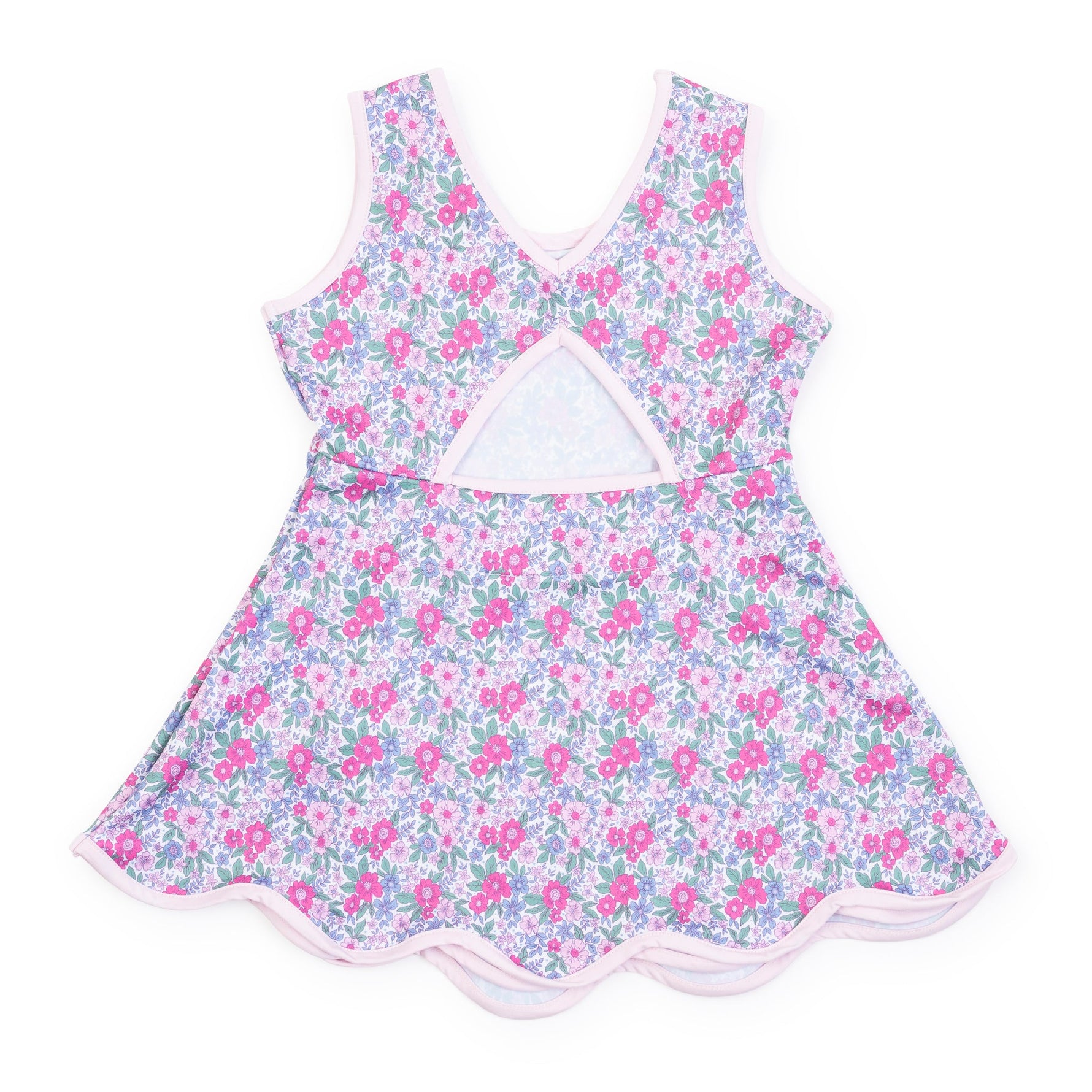 Everyday Taylor Girls' Performance Dress by LH Sport - Heirloom Floral Kidswear