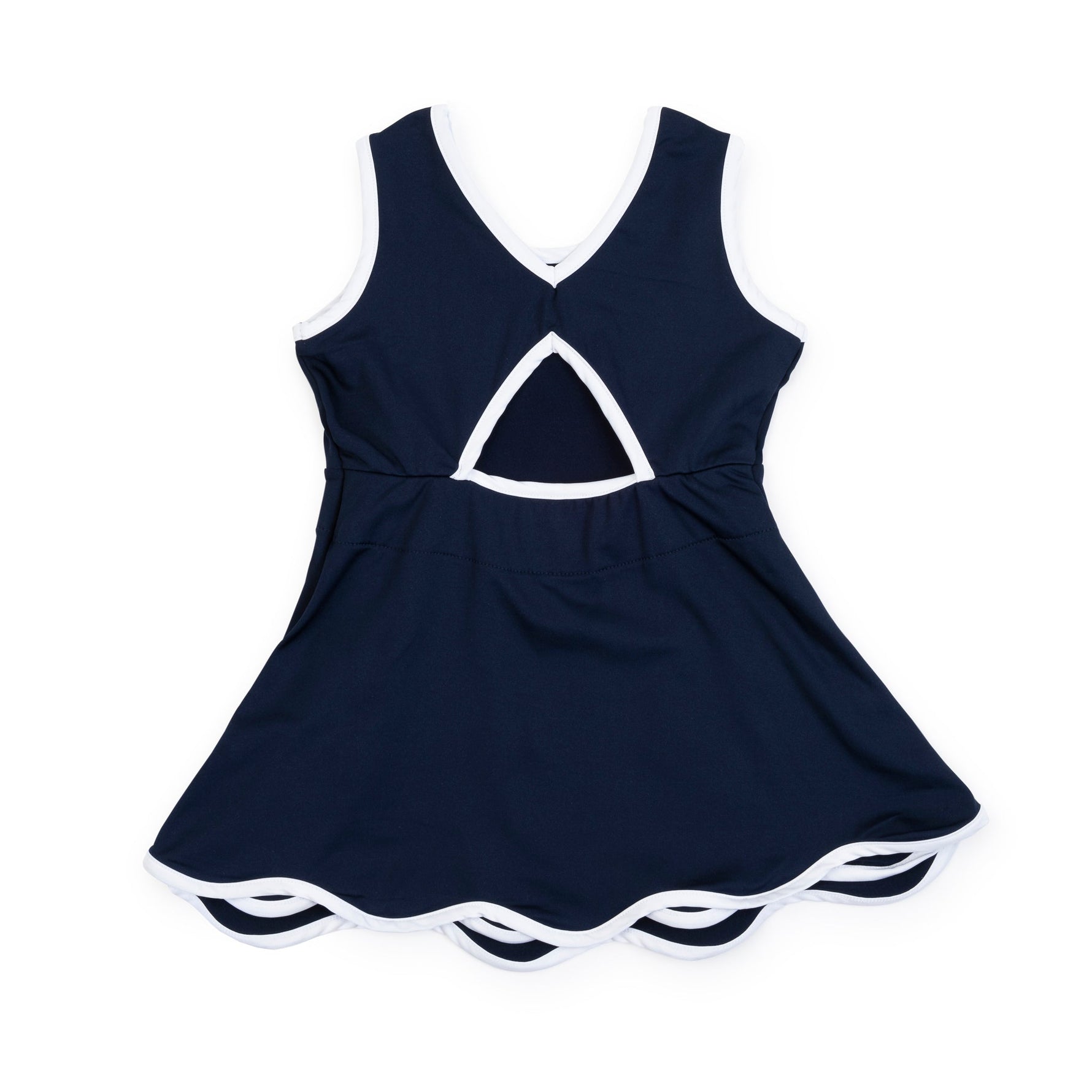 Everyday Taylor Girls' Performance Dress by LH Sport - Navy Kidswear