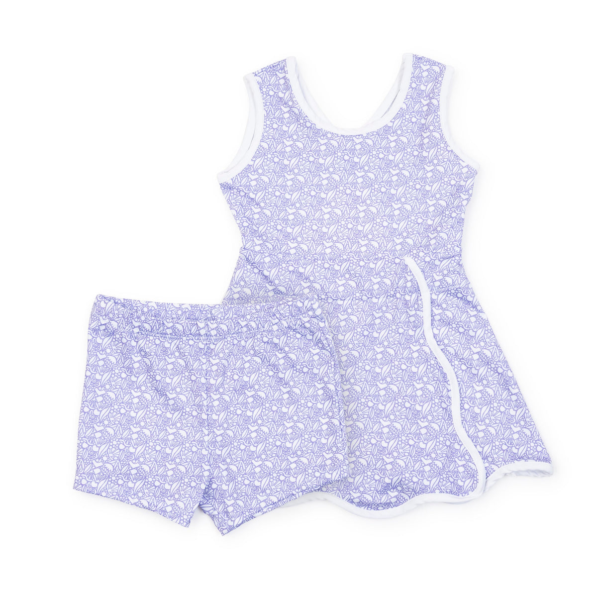 Everyday Taylor Girls' Performance Dress by LH Sport - Petal Pop Purple Children’s Wear