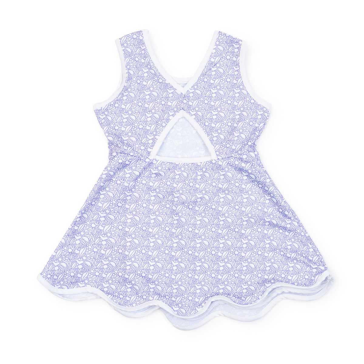 Everyday Taylor Girls' Performance Dress by LH Sport - Petal Pop Purple Kidswear