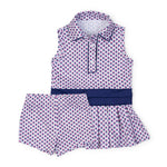 Everyday Harper Girls' Performance Dress by LH Sport - Boho Flora Hot Pink Navy Children’s Wear