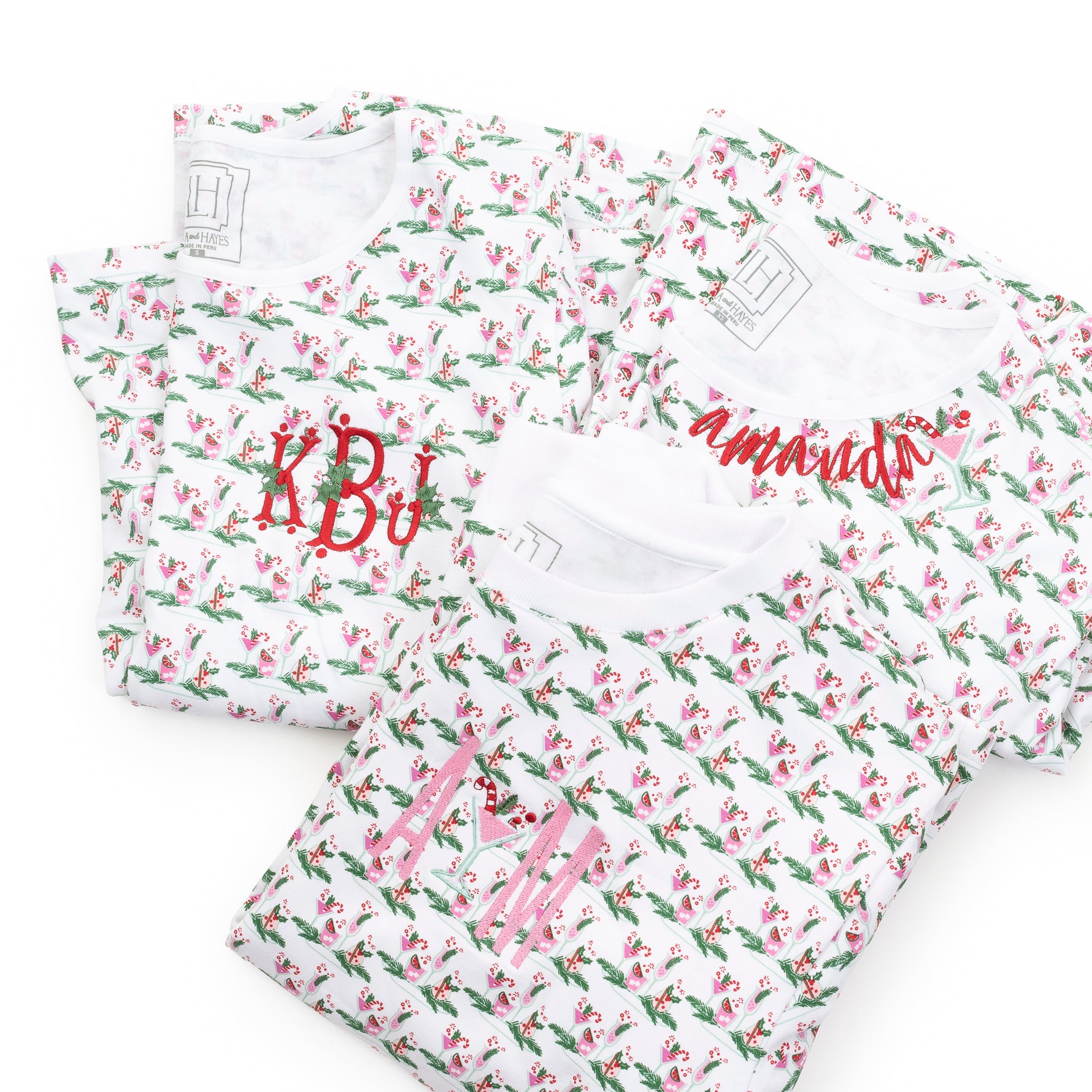 Marcia Women's Pajama Pant Set - Merry Little Cocktails stylish kids outfit collection