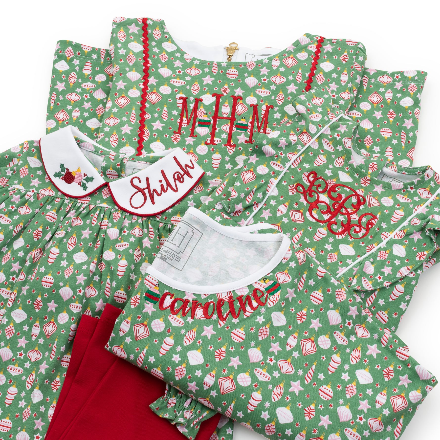 Evelyn Girls' Romper Retro Ornaments stylish kids outfit collection