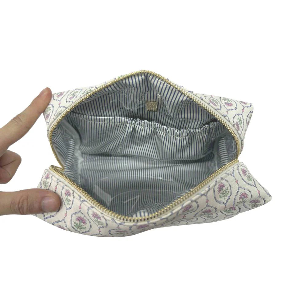 Buy Luxe Everyday Cosmetic Bag Antibes by TRVL Design kids clothing online