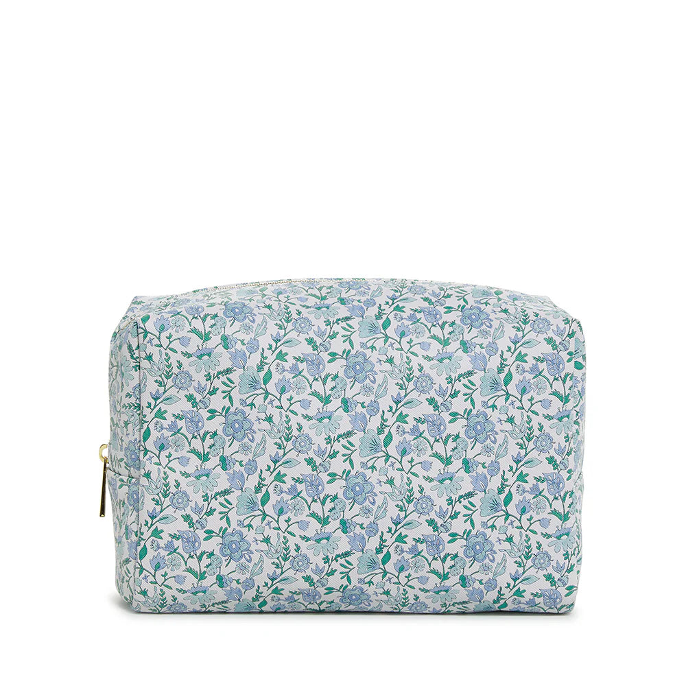 Luxe Everyday Cosmetic Bag Hamptons Floral by TRVL Design
