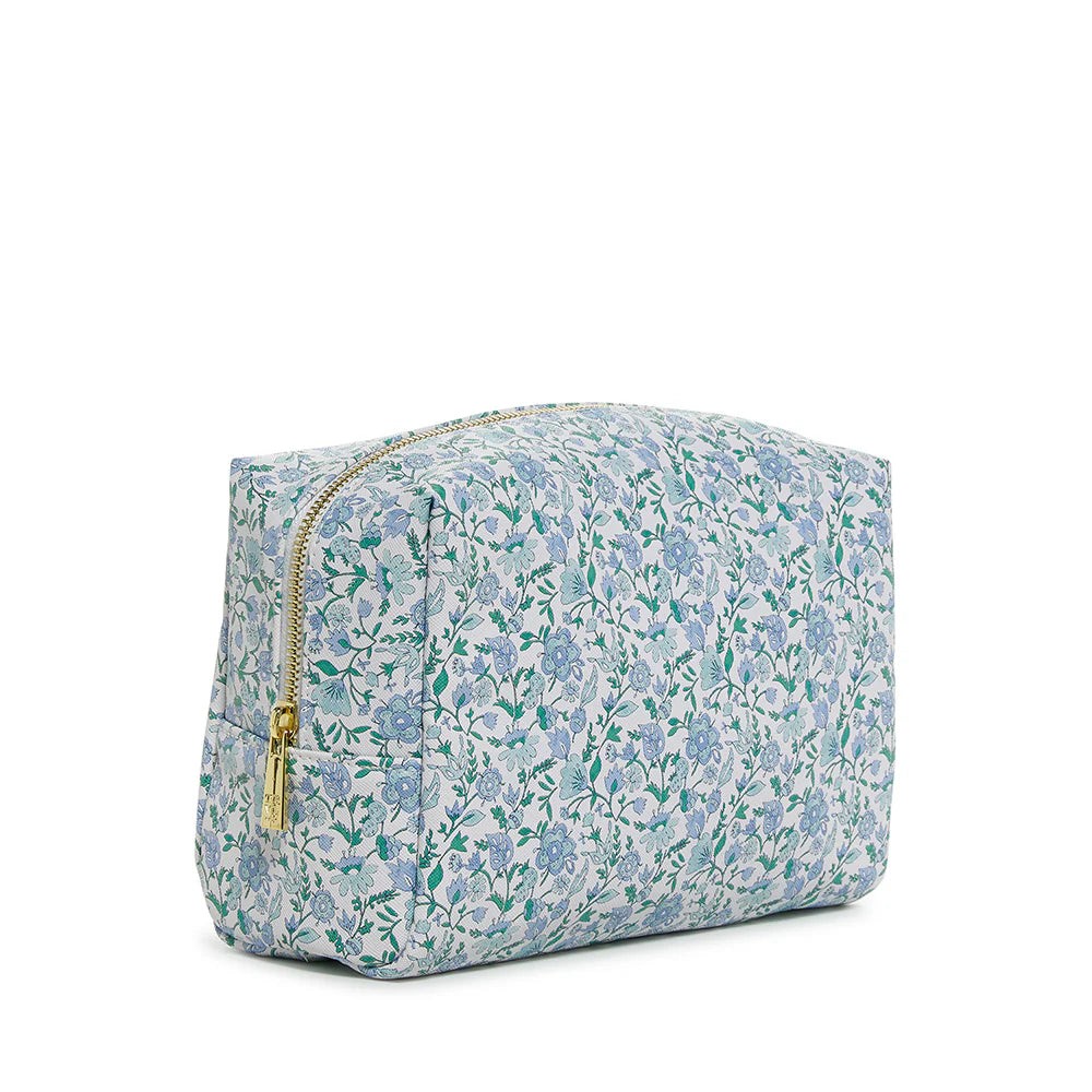 Luxe Everyday Cosmetic Bag Hamptons Floral by TRVL Design