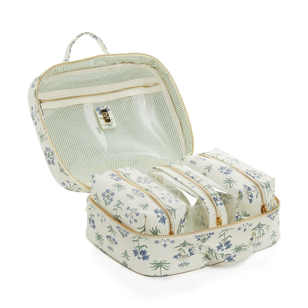 Luxe TRVL2 Cosmetic Toiletry Case Provence by TRVL Design