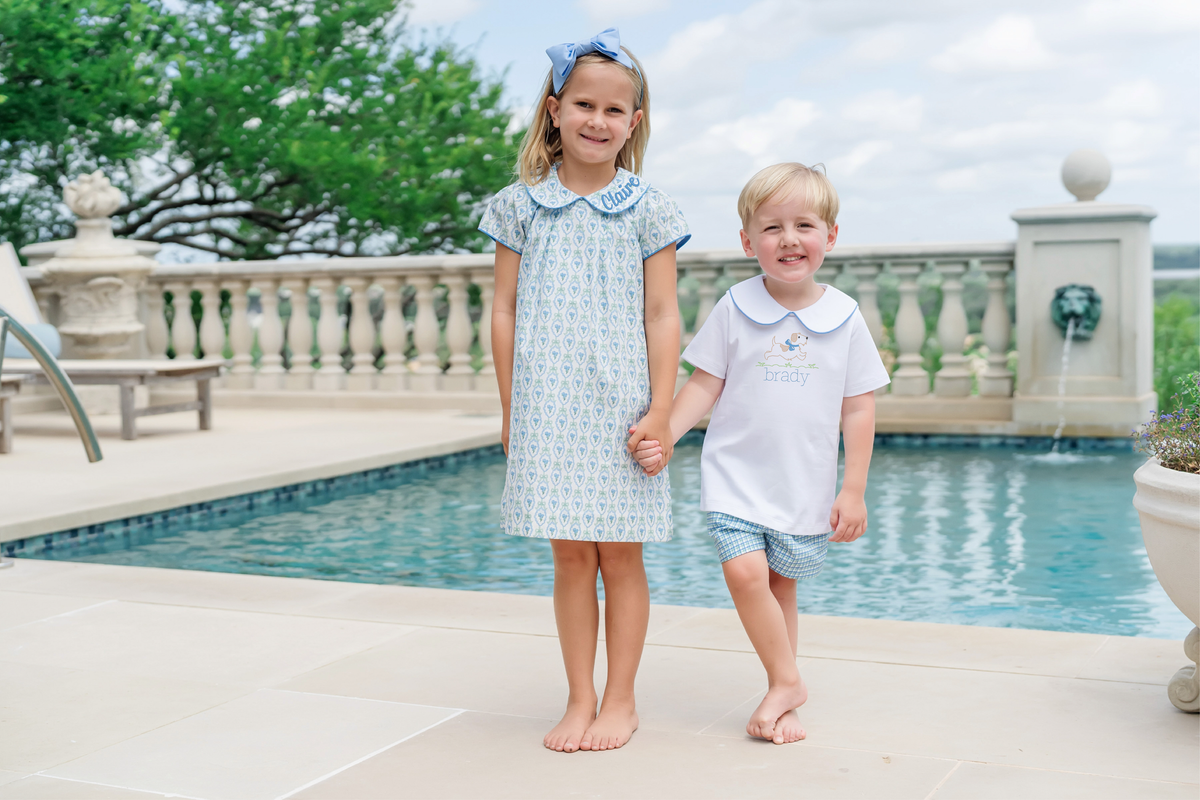 Everyday Field Boys' Woven Short Set Hampton Plaid Children’s Wear