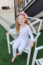Alden Girls' Pajama Pant Set - Pacific Palms Pink soft cotton kids fashion wear