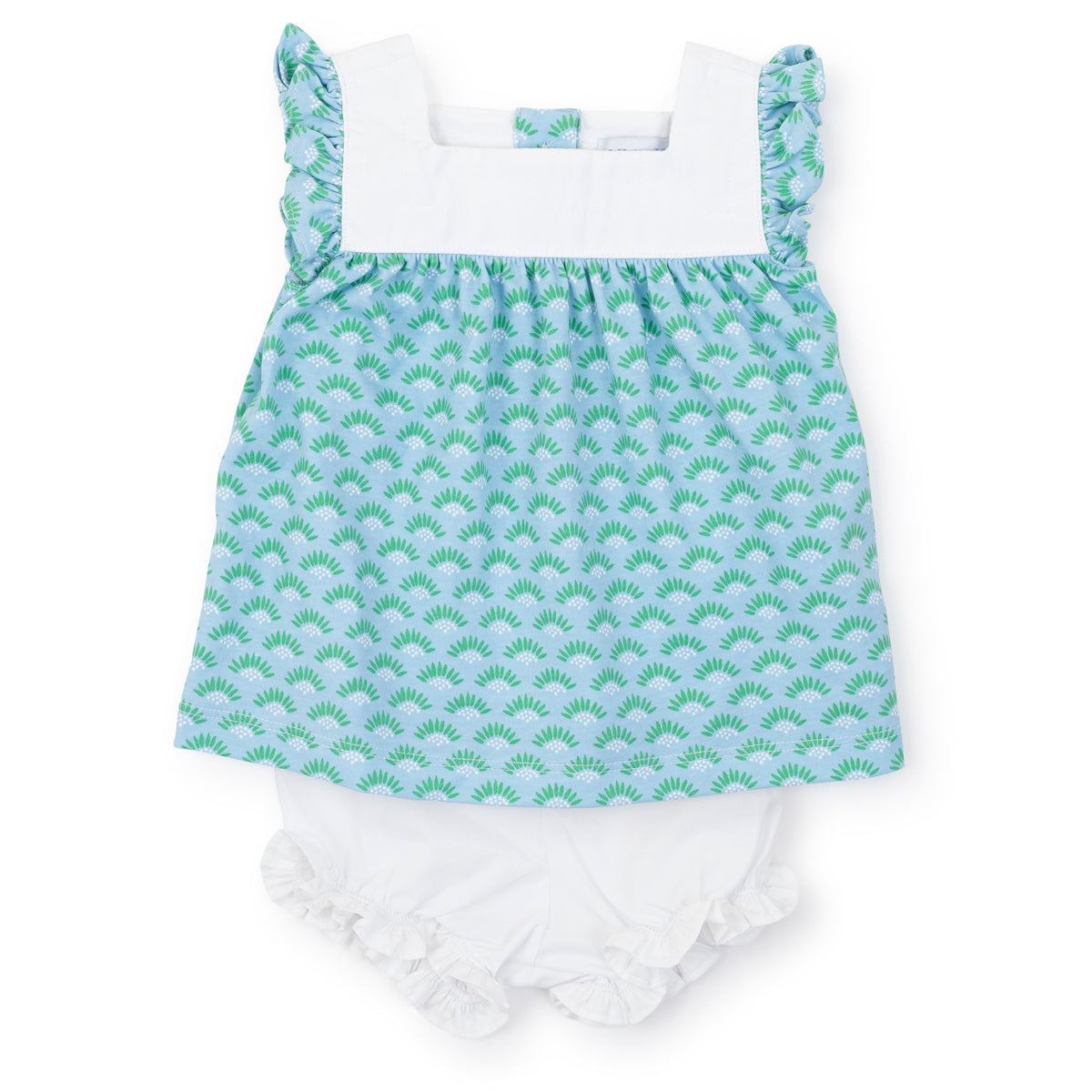 Everyday Annie Girls' Bloomer Set - Cool Blooms Kidswear