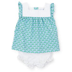 Everyday Annie Girls' Bloomer Set - Cool Blooms Kidswear