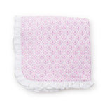 Everyday Ruffled Girls' Blanket - Scalloped in Pink Kidswear