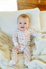 Parker Zipper Pajama - Hot Cocoa Santa outfit perfect for everyday wear