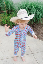 Parker Zipper Pajama - On the Farm outfit perfect for everyday wear