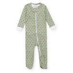 Everyday Parker Boys' Zipper Pajama - Football Kidswear